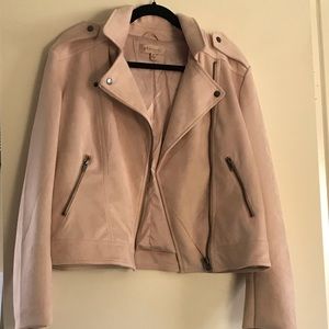 Philosophy Suede moto jacket